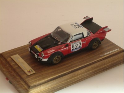 Fiat Abarth 124 #522 Giro d'Italia 1973 Pianta / Pica - Special Built 1:43